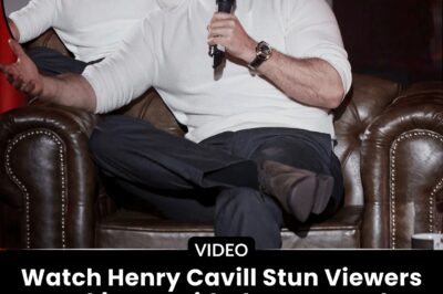 Watch Henry Cavill Stun Viewers Speaking Rapid, Fluent French—The “Superman” Nobody Expected Leaves Interviewers Frozen as His Jersey Schooling Is Revealed.