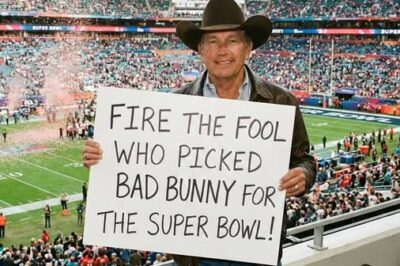 GEORGE STRAIT SPEAKS OUT AGAINST BAD BUNNY SUPER BOWL SELECTION – DEMANDS FIRING OF DECISION-MAKERS AND CALLS FOR COUNTRY MUSIC ONLY