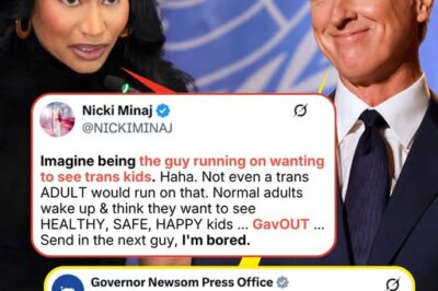 “Genuinely What The Hell Happened To Her” — Nicki Minaj’s Response To Gavin Newsom’s Comments About Trans Kids Is Going Viral