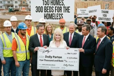 Dolly Parton Donates $12.9 Million to Build Homes and Shelter for the Homeless, Redefining What Compassion Looks Like