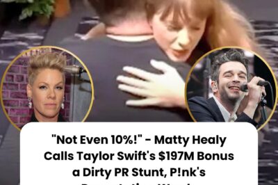Matty Healy’s $197M ‘PR Stunt’ jab against Taylor Swift backfired spectacularly. What brutal truth did P!nk drop that forced him to apologize instantly?
