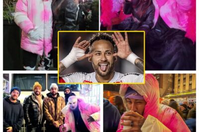 Neymar’s Hilarious Undercover Fail: Masked in Balaclava & £4,300 LV Coat, Brazilian Superstar Strolls NYC with Girlfriend & Kids – But Everyone Spots Him Anyway!