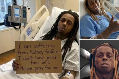 A global panic erupted late this evening as 42-year-old Lil Wayne was rushed to Cedars-Sinai Medical Center after suddenly collapsing at his home in Hidden Hills. According to multiple medical sources, the Grammy-winning rapper was diagnosed with acute kidney failure, a rapidly progressing condition that caused both of his kidneys to shut down completely within a matter of hours.