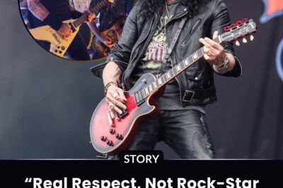 “Real Respect, Not Rock-Star Ego”: The Night Slash Quietly Apologized to Metallica While Axl Rose Delayed Shows and Tensions Boiled Backstage.