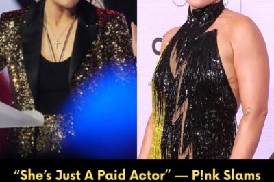 “She’s Just A Paid Actor” — P!nk Slams Erika Kirk’s Emotional Memorial Speech At The Turning Point USA Summit, Leaving The Grieving Widow Speechless Before Issuing A Bone-Chilling Final Statement