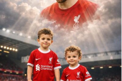 Diogo Jota’s sons lead emotional tribute in ‘unforgettable’ Anfield moment