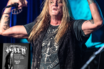 Sebastian Bach Announces 2026 ‘The Party Never Ends’ North American Tour