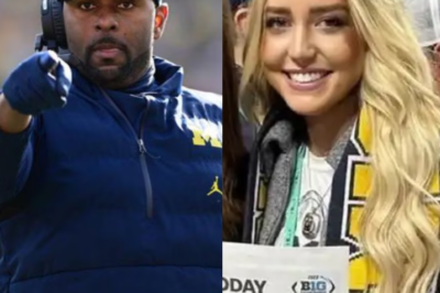 SHOCKING SIGHT at The Big House: The adult film star who EXPOSED Sherrone Moore’s DMs was just spotted CHEERING IN THE STADIUM at a Michigan game. You won’t believe the video.
