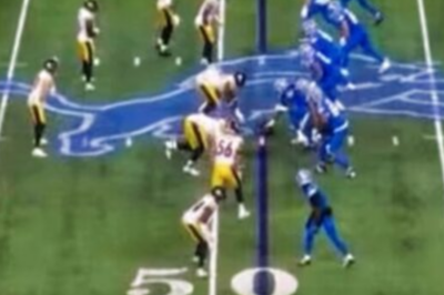 NFL Fans Believe Referees Tried to “Rig” the Lions vs. Steelers Game: An In-Depth Analysis of the Controversial Finish
