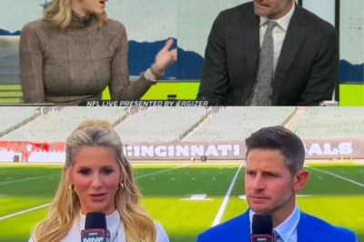 SHOCKING LIVE TV MOMENT: Dan Orlovsky CAUGHT ON CAMERA in an unblinking stare at Laura Rutledge during the broadcast. Fans are SPEECHLESS!