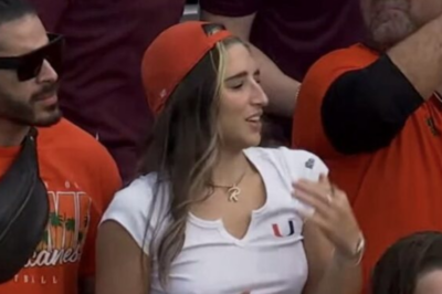 ESPN Cameraman Spotted Star Abella Danger in the Stands During Miami-Texas A&M Game: Exclusive Photos and Video Footage