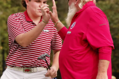 John Daly II shared about the pressure of living in the shadow of his famous father on the golf course.