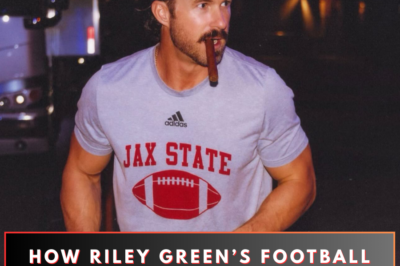 How Riley Green’s football past paved the way for his country music future