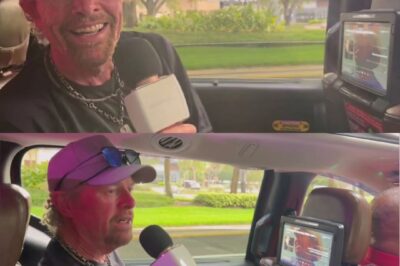 TOBY KEITH’S FINAL JOYFUL RIDE. No one in that Uber knew they were about to carry a memory home.