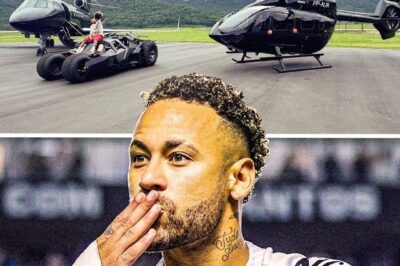 ALL IN A NEY’S WORK Neymar shows off private jet, Batcopter and Batmobile that he can’t use worth a combined £50MILLION