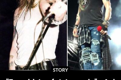 “Too old, too fat, too ugly”—Axl Rose’s $584 million answer to age-shaming trolls that shattered touring records