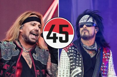 Motley Crue + Nikki Sixx Commemorate Band’s 45th Anniversary