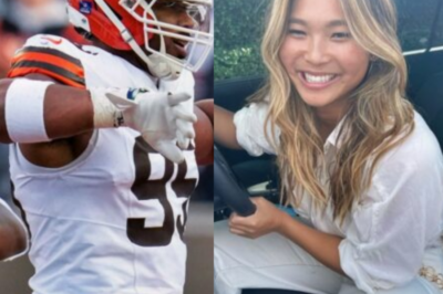 Myles Garrett’s Olympian Girlfriend Shares Heartfelt Reaction to His Sack Record Breakthrough, Promises Special Reward That Will Surely Make Him Blush — Exclusive Photo Included