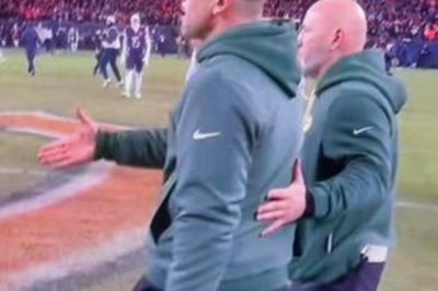 The Ben Johnson-Matt LaFleur Postgame Handshake: An Unforgettable Moment from a Unique Angle That Captivates Fans and Analysts Alike