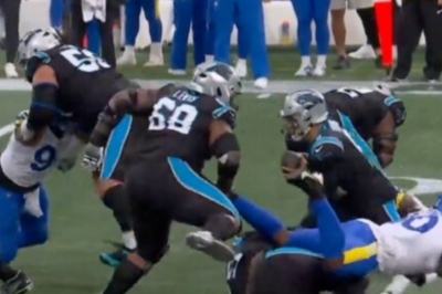 The Carolina Panthers’ season just ended in 3 seconds. Watch the horrific moment their superstar’s knee buckles in a way no athlete can come back from.