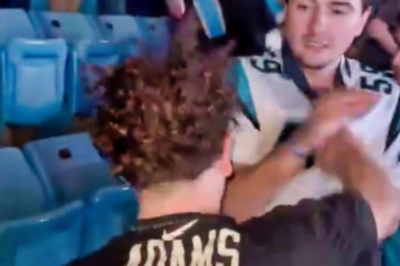 BREAKING: Rams Fan DRENCHED In Beer Unleashes Chaos On Panthers Supporter – You Won’t BELIEVE The Wild Seat Brawl!