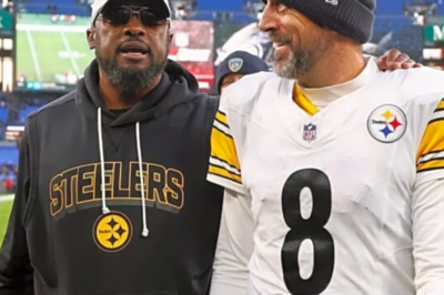 BREAKING: Aaron Rodgers in Tears During Final Steelers Meeting — His Two-Word Plea to Mike Tomlin Will Change Everything.