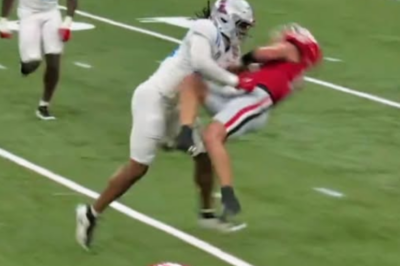 Georgia Quarterback Gunner Stockton Takes Devastating Hit in High-Intensity Play: An In-Depth Look at One of the Hardest Hits You’ll Ever See