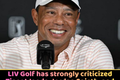 LIV Golf has strongly criticized Tiger Woods, Jordan Spieth, and many other professional golfers for ruining their plans!