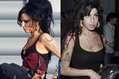 Industry’s Marisa Abela transforms into Amy Winehouse while Jack O’Connell plays late singer’s ex Blake Fielder-Civil as they recreate day she went to rehab for Back To Black biopic