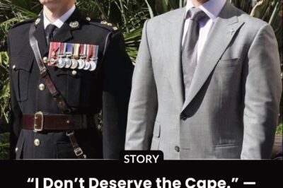 “I Don’t Deserve the Cape.” — Henry Cavill Explains Why His Brother’s Medal-Winning Service in the Royal Marines Makes Hollywood Heroics Feel Fake.