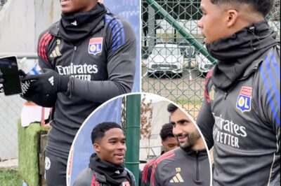 Endrick was trying to charge his teammates for being late to practice