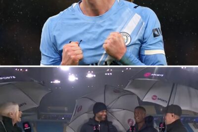 ‘Pep gave him a little speech inside about how amazing he was today’: Guehi hails Haaland’s defensive effort in win over Newcastle