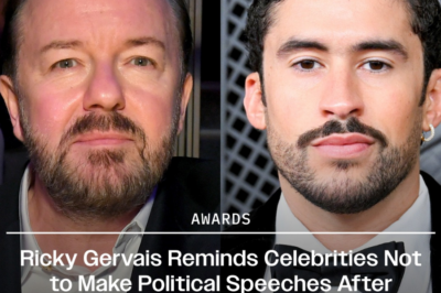 Ricky Gervais Reminds Celebrities Not to Make Political Speeches After Grammys Sees Bad Bunny, Billie Eilish Slam ICE: ‘They’re Still Not Listening’