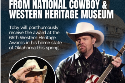 Toby Keith Posthumously Honored With “Special Directors’ Award” From National Cowboy & Western Heritage Museum