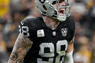 BREAKING: Raiders in crisis as Maxx Crosby abruptly announces his exit from the league. This is not a drill.