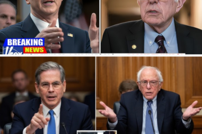 “1.4 Million Migrants on Medicaid?” — Scott Bessent Clashes with Bernie Sanders in Intense 4-Minute Exchange