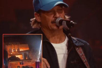 Kid Rock’s bar caught fire.