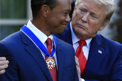 President Donald Trump speaks out about Tiger Woods’ arrest for drunk driving.