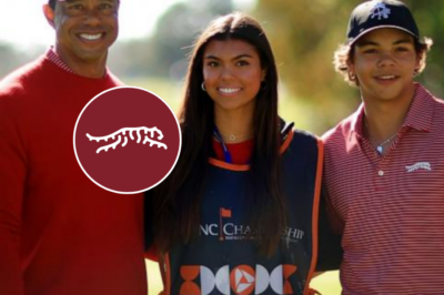Tiger Woods Hid a Secret Tribute to Charlie & Sam Woods in ‘Sun Day Red’ Logo That Everyone Missed