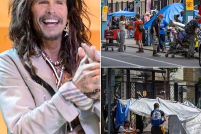 BREAKING NEWS: Aerosmith frontman Steven Tyler has pledged $5 million from his latest tour revenues to fund homeless shelters across Boston. His initiative will open 100 housing units and 200 shelter beds for those in need. Speaking emotionally, Steven Tyler said: “Boston gave me everything — love, energy, belief. Now it’s my turn to give back. I can’t stand by knowing families are sleeping outside in this city.”
