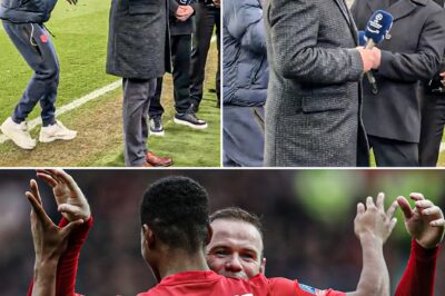 Marcus Rashford reunites with Wayne Rooney months after Man Utd icon’s ‘run more’ message