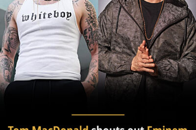 Tom MacDonald mentions Eminem in 3 songs off his new album