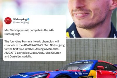 Max Verstappen to enter Nurburgring 24 Hours with Mercedes