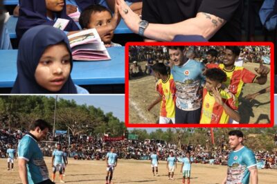 Mesut Özil’s Touching Football Match with Rohingya Children Highlights Compassion Amid Crisis.