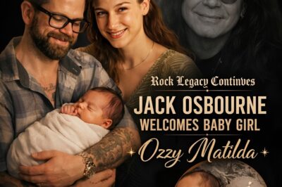 Jack Osbourne honors late father with baby name