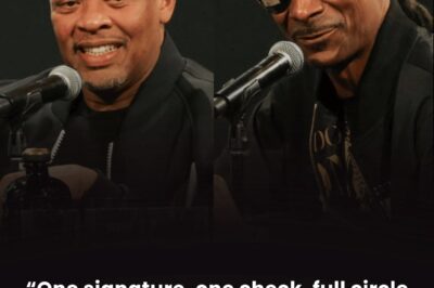 “One signature, one check, full circle moment.” — Dr. Dre on Snoop’s $53M master plan to buy Death Row Records, reclaiming the 1993 masters the industry swore he’d never own.