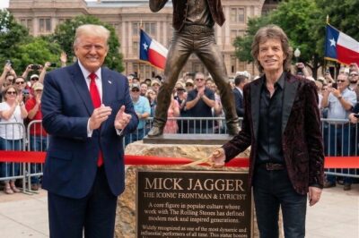 Mick Jagger Immortalized in Bronze as New York Honors a Rock and Roll Icon