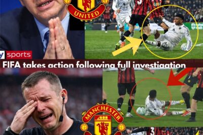 Manchester United were outraged when they were denied a penalty, allowing Bournemouth to unfairly equalize.