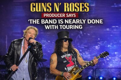 GUNS N’ ROSES Producer Says The Band Is Nearly Done With Touring