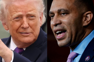 Jeffries advised Trump to “shut up” after the president called the Democratic Party “utterly incompetent.”